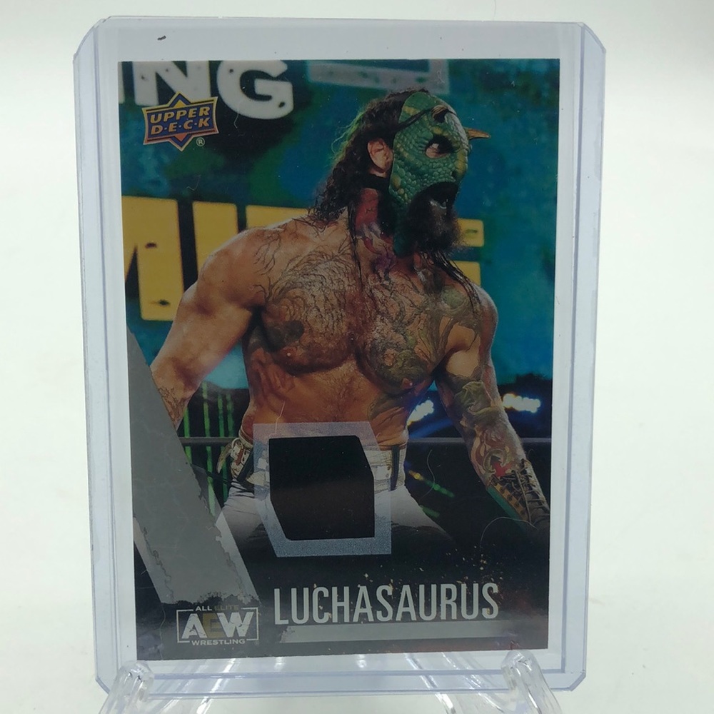 Luchasaurus Match-Worn Patch